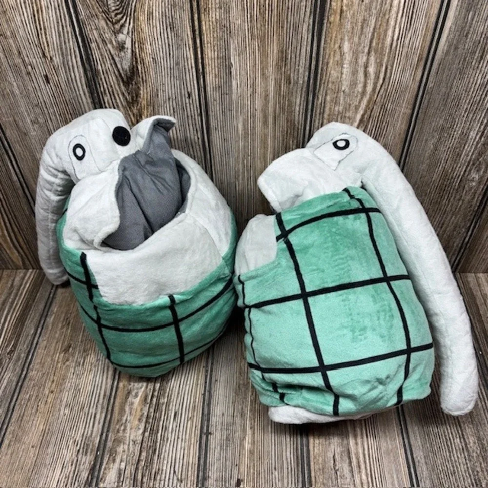 Roffatide Anime Inspired My Hero Academia Plush Cosplay Grenade Shaped Gloves